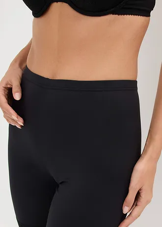 Elastické šortky (2 ks), z chladivéno materiálu • čierna + čierna • obchod bonprix