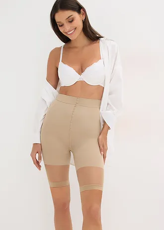 Modelujące kolarki zapobiegające otarciom, 30 DEN • jasnobeżowy • sklep bonprix