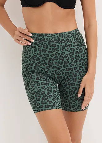 Cycliste anti-frottement en matière rafraîchissante • olive léopard • Boutique bonprix