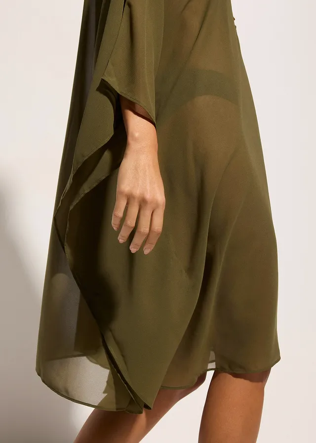 Tunique de plage en mousseline légère • olive foncé • product-page.page-title-suffix