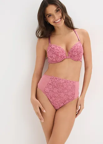 Vysoké kalhotky string s krajkou • bobulový sorbet • bonprix obchod