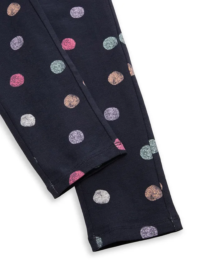 Tom Tailor legging, Kleur: gestipt donkerblauw