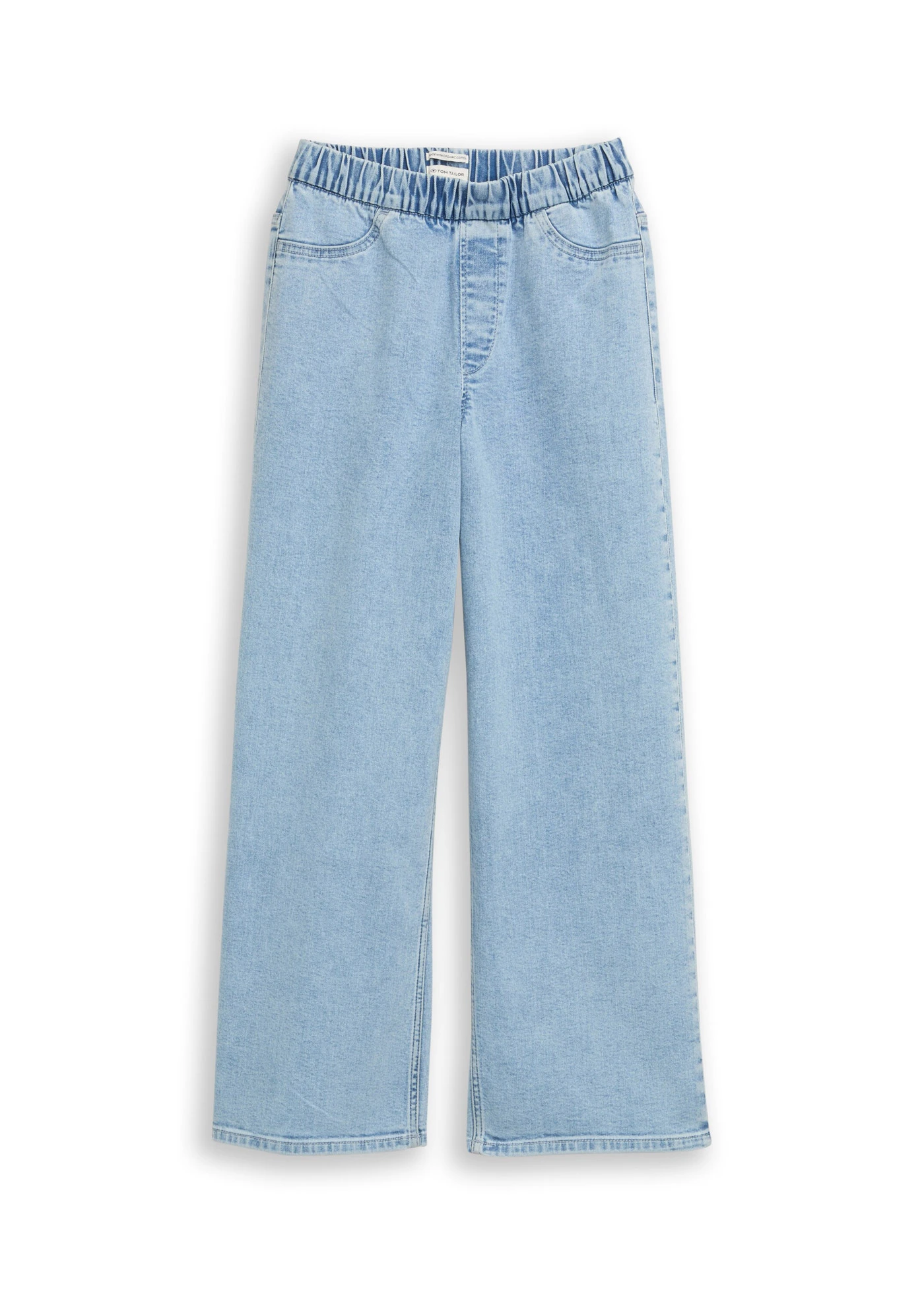 Džíny Wide Leg, Mid Waist, značka Tom Tailor • světle modrý denim • bonprix obchod
