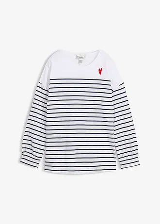 T-shirt manches longues 100% coton