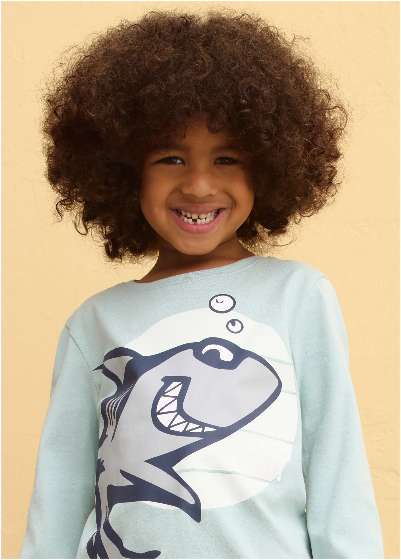 Longsleeve van biologisch katoen (set van 2) • zeegroen+jeansblauw • bonprix online shop