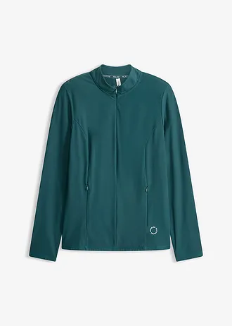 Veste de sport chaude à séchage rapide, demi-zip