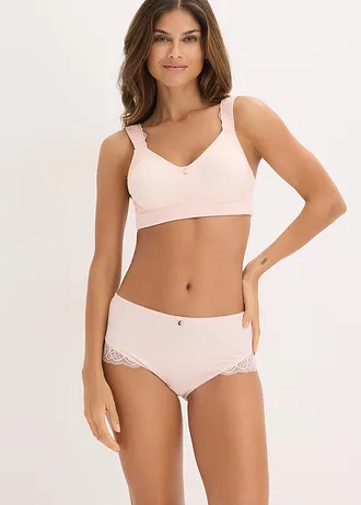 Culotte Maxi en microfibre douce, Couleur: rose soie