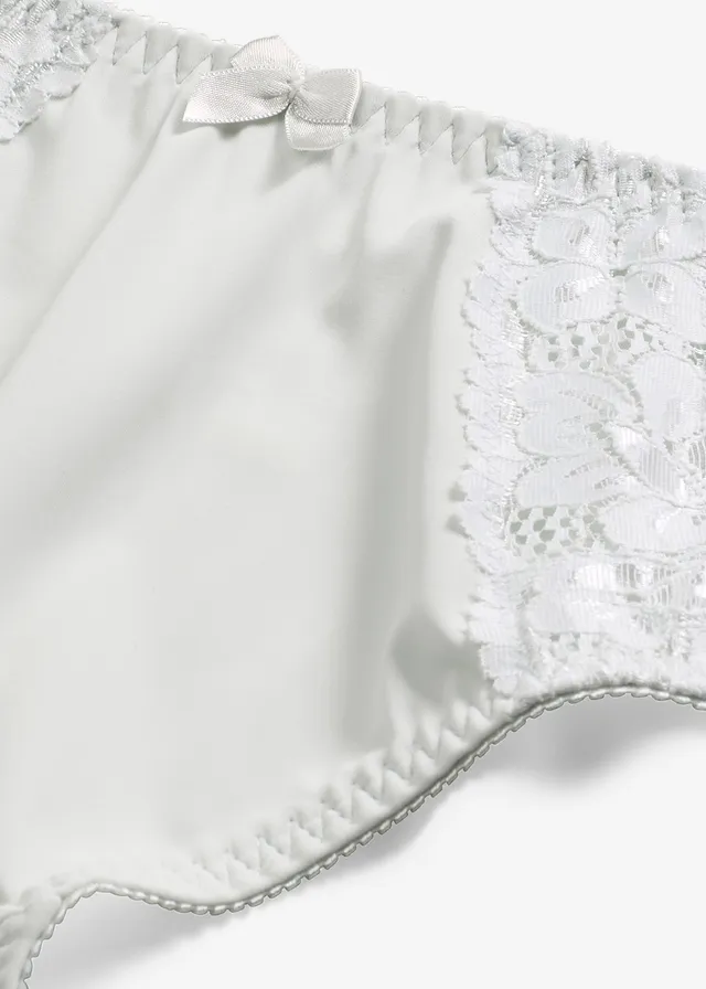 Lot de 2 slips maxi avec dentelle • bleu/crème • product-page.page-title-suffix