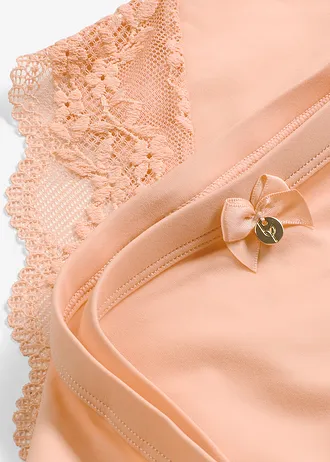 Bokové maxikalhotky s jemnou krajkou • jemná papájová plus size • bonprix obchod