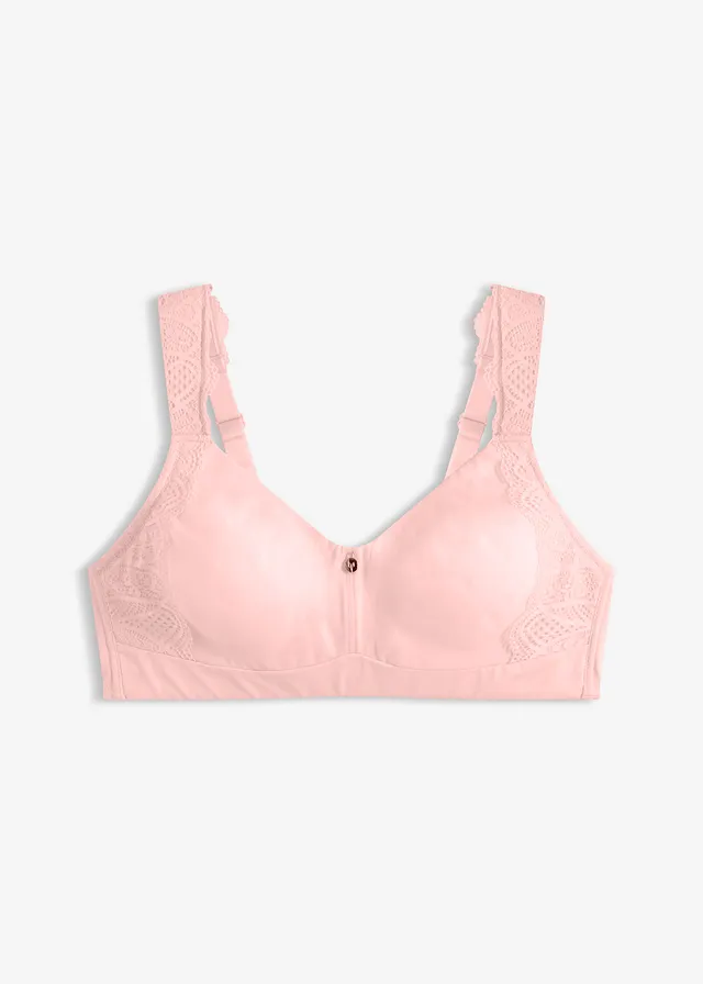 Soutien-gorge spacer souple et sans armatures, Couleur: rose soie