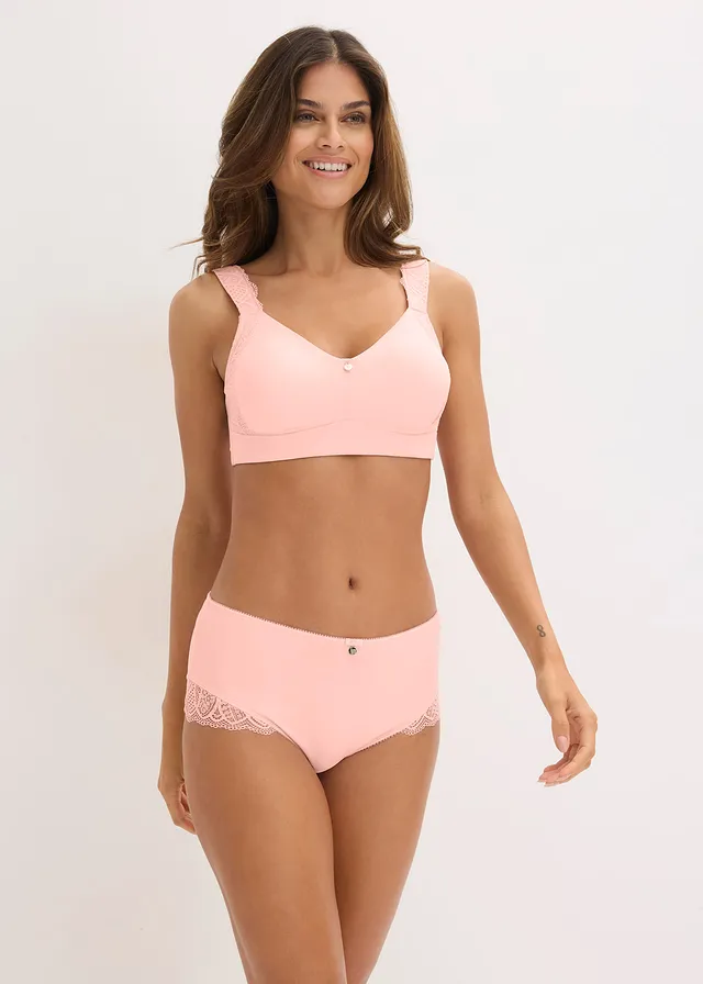 Soutien-gorge spacer souple et sans armatures, Couleur: rose soie