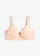 Soutien-gorge à coques et bretelles rembourrées, Couleur: rose soie