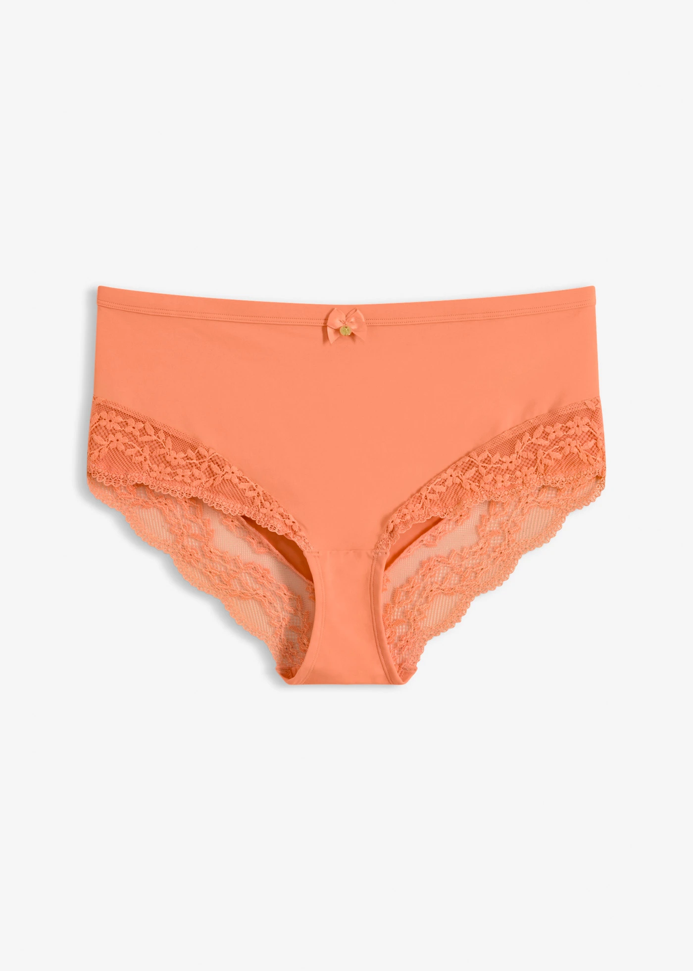Chilot panty maxi cu dantelă fină • oranj-papaia soft • magazin bonprix