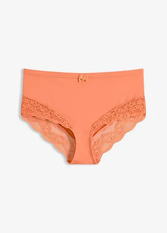 Chilot panty maxi cu dantelă fină