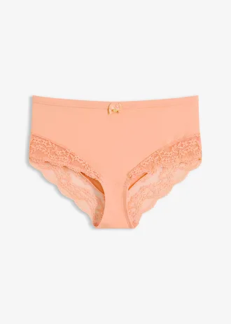 Culotte maxi avec dentelle, Couleur: orange papaye