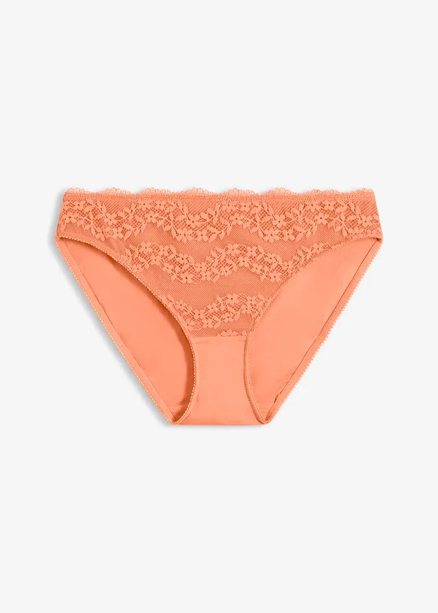 Slip en coton doux et dentelle