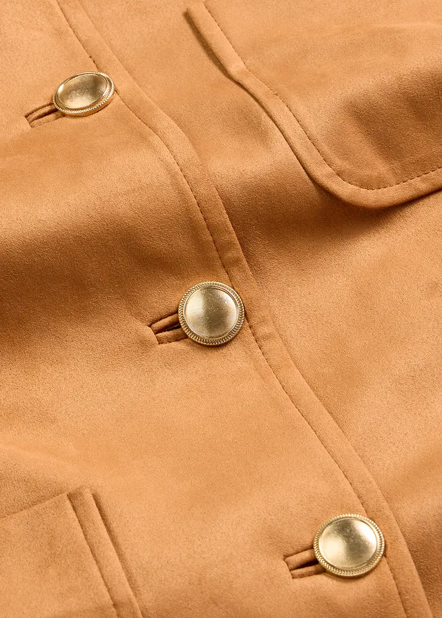 Veste en suédine • camel • product-page.page-title-suffix