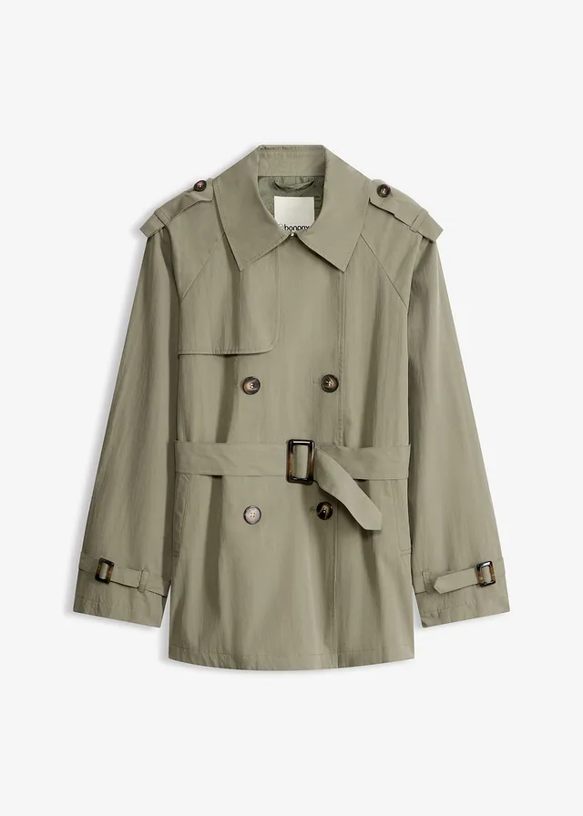 Trench court • olive • Boutique bonprix