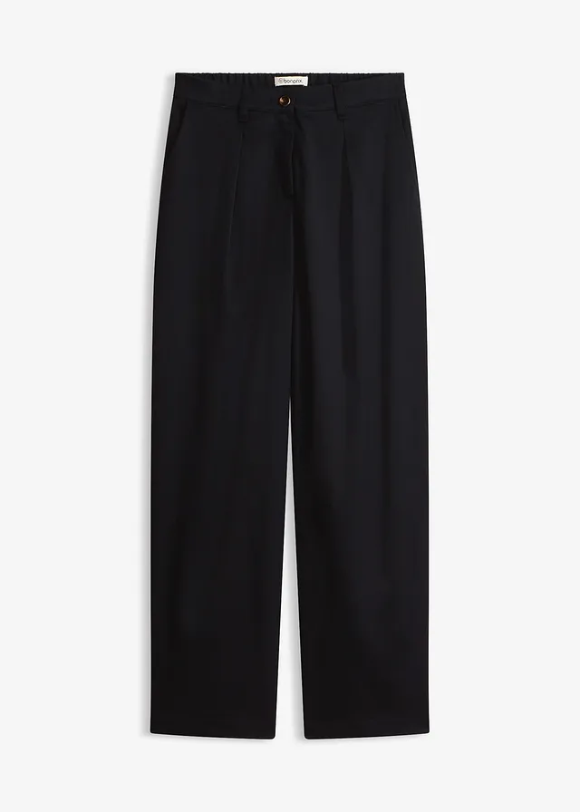 Pantalon barrel à pinces