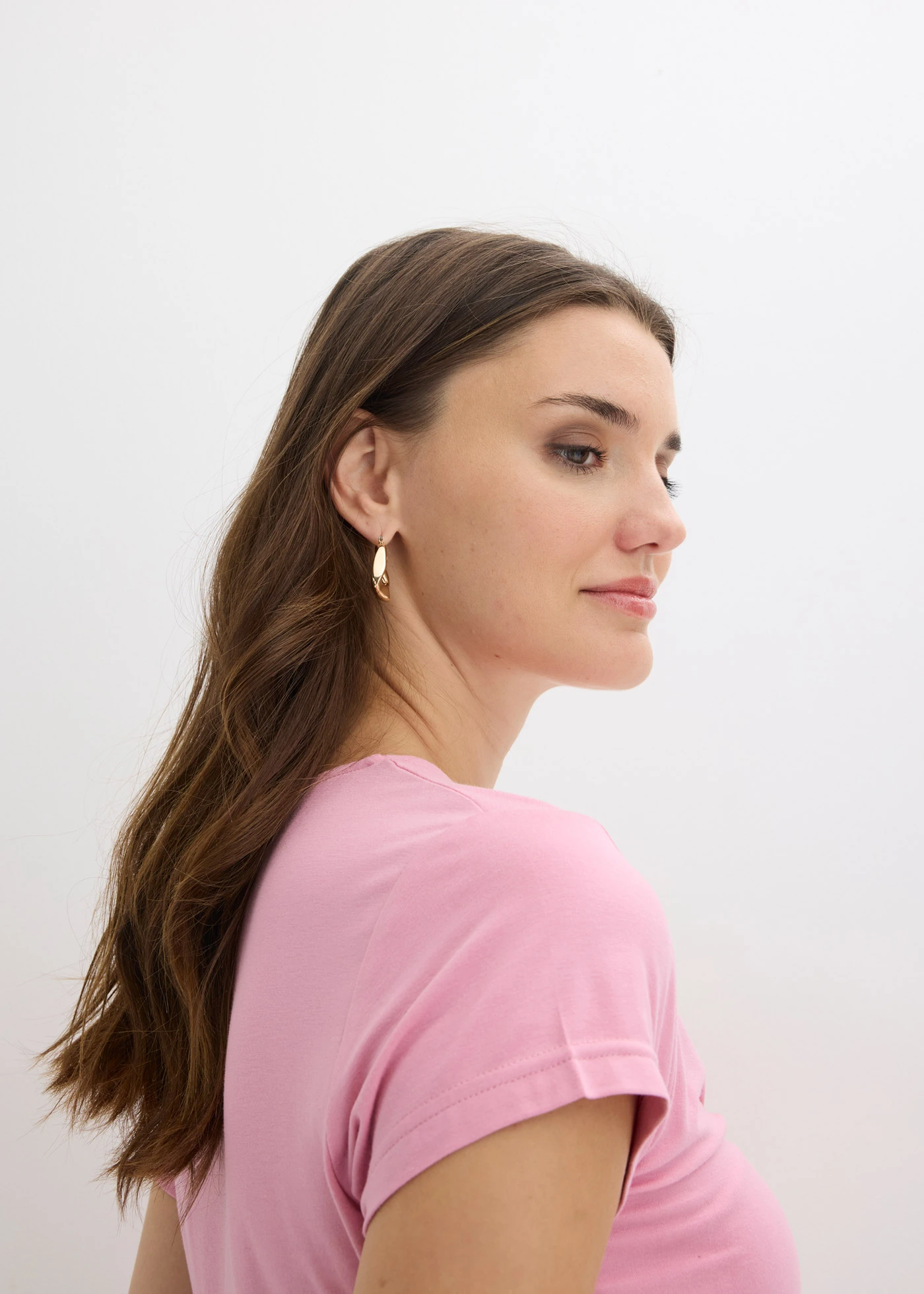 Shirt in een viscosemix • rookorchidee • bonprix online shop