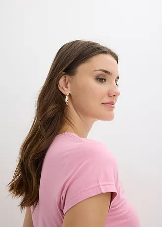 Tričko z viskózového mixu • dymová orchidea • obchod bonprix