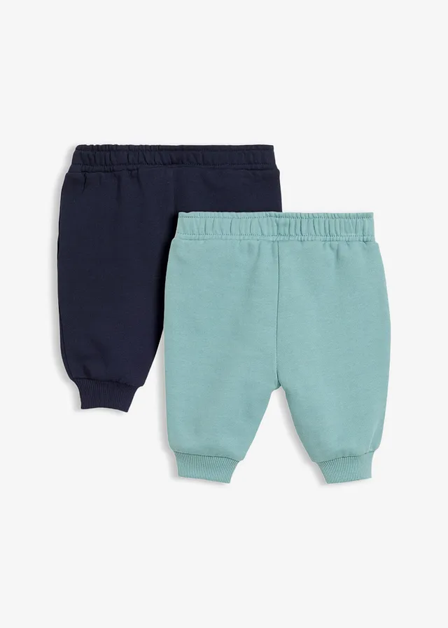 Lot de 2 pantalons de jogging 100% coton