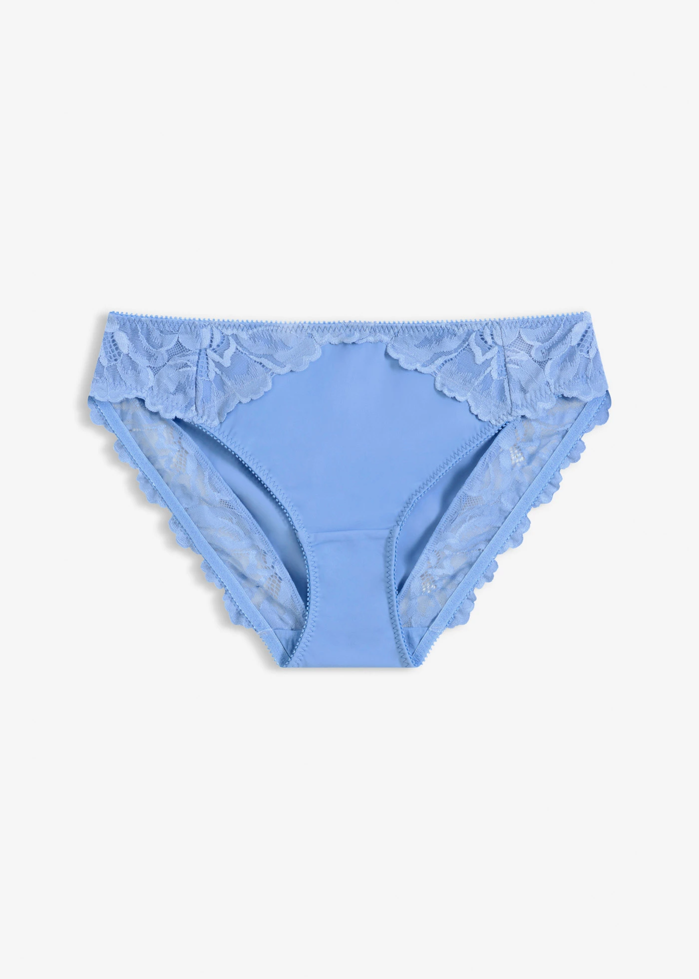 Slip à dentelle florale • bleu moyen • Boutique bonprix