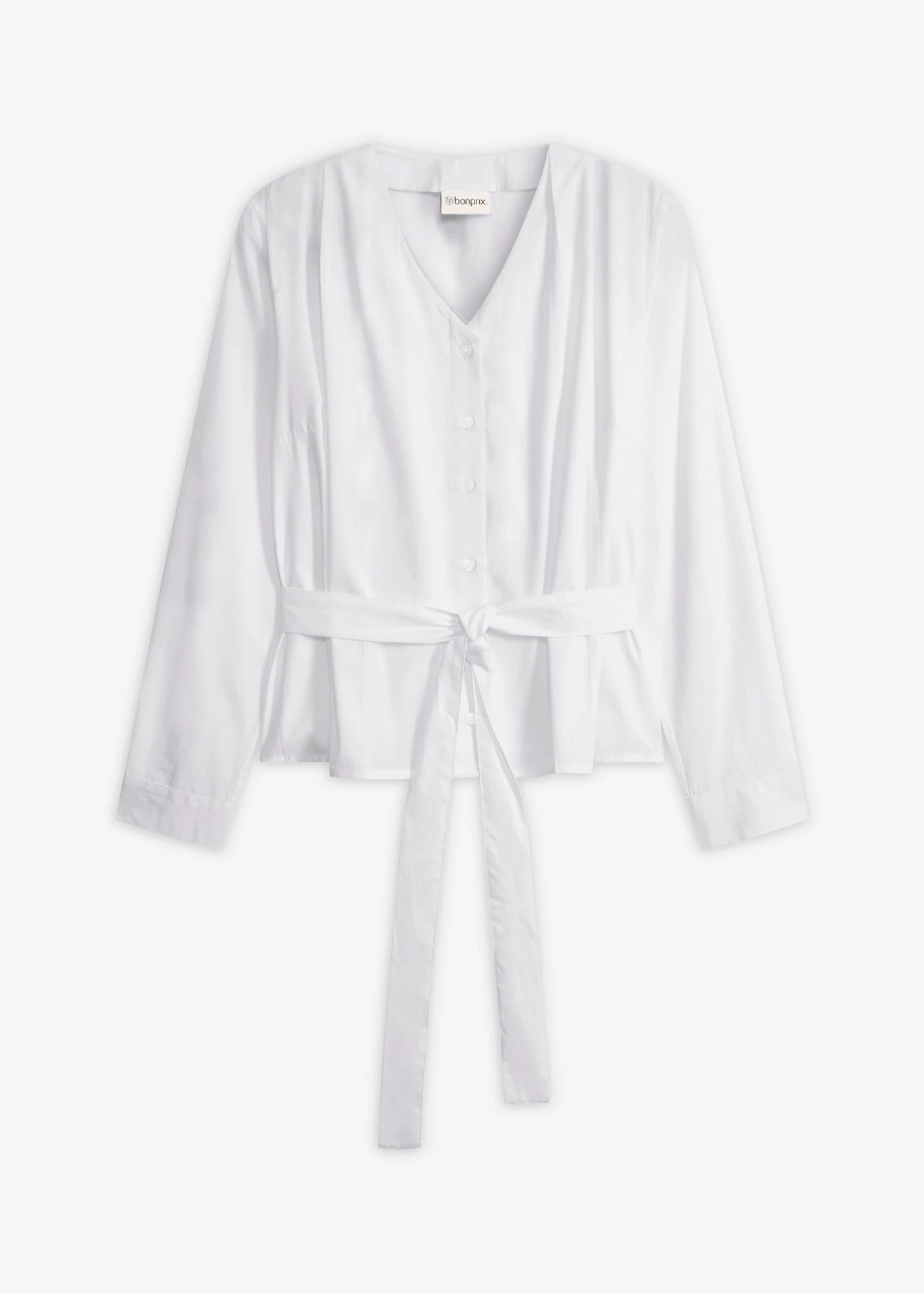 Chemisier 100% coton • blanc • Boutique bonprix