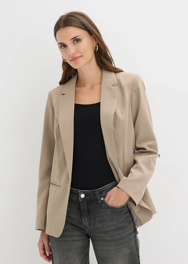 Oversized blazer • taupe • product-page.page-title-suffix