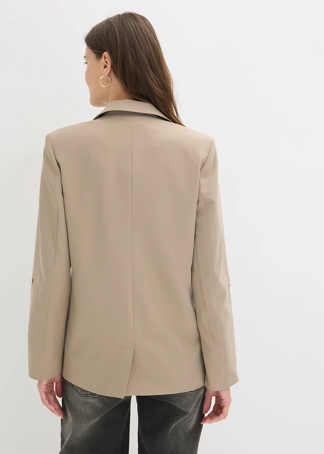 Oversized blazer • taupe • product-page.page-title-suffix