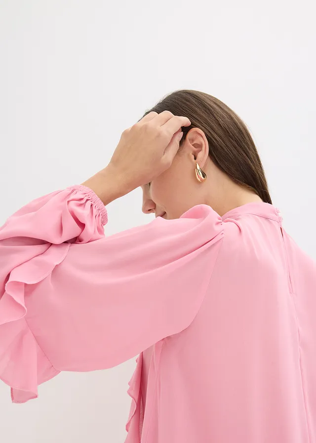 Blouse à volants • orchidée fumé • product-page.page-title-suffix