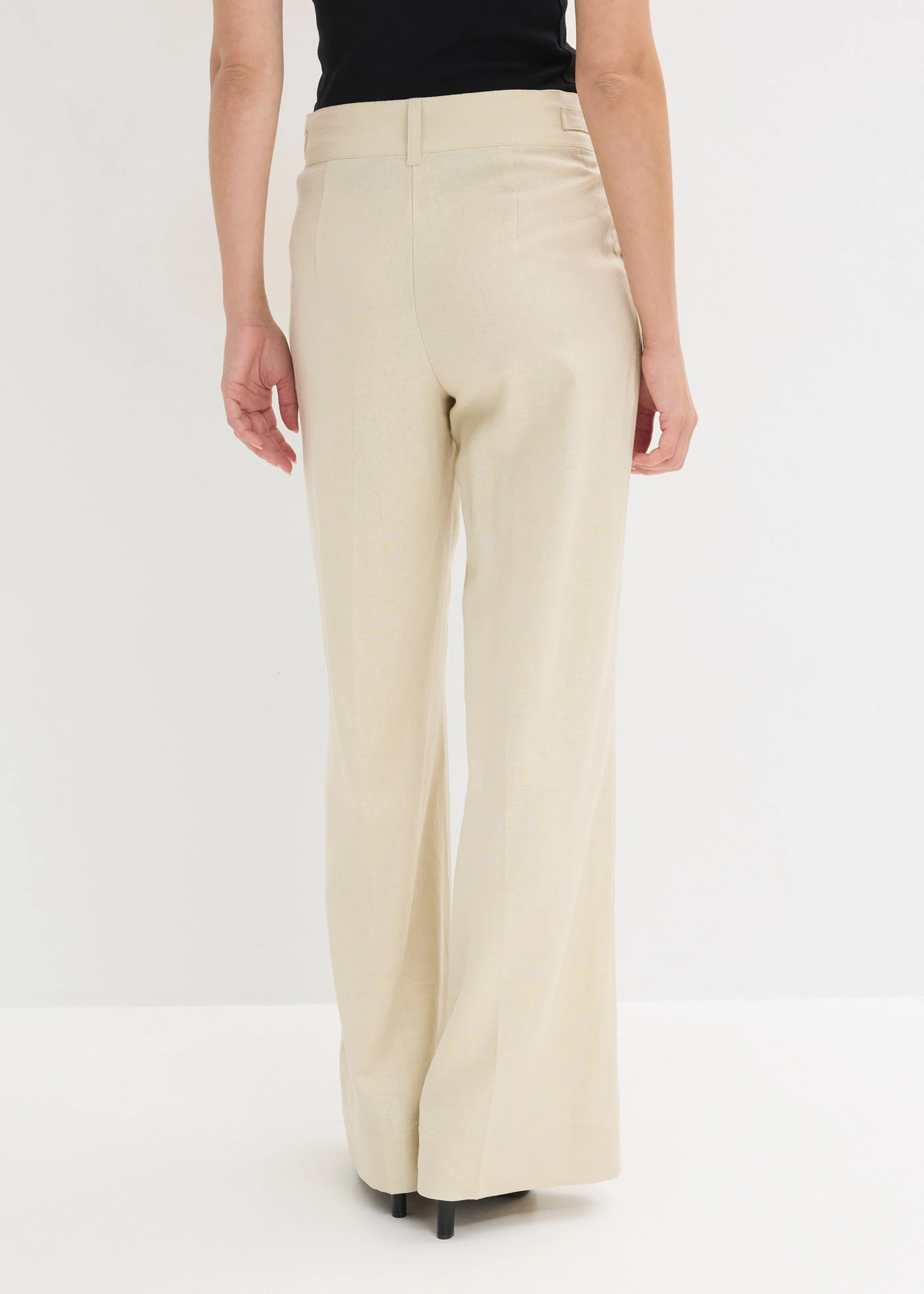 Pantalon palazzo léger • sable clair • Boutique bonprix