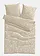 Linon dekbedovertrek, Kleur: beige