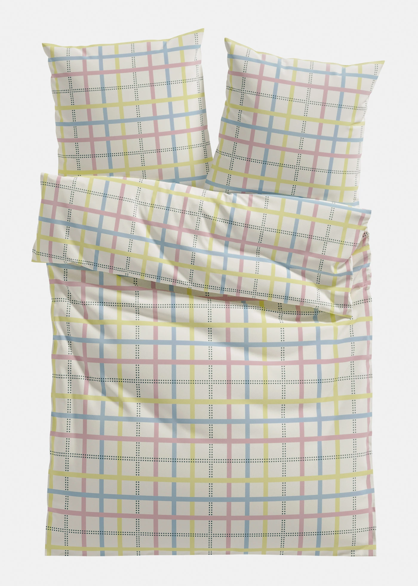 Lenjerie de pat din linou • crem • magazin bonprix