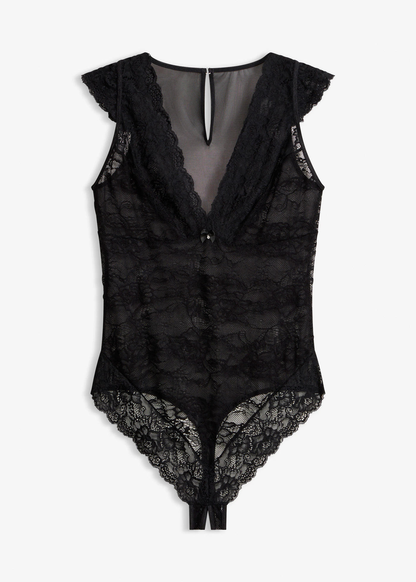 Stringbody ouvert • zwart • bonprix online shop