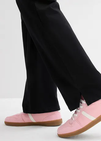 Pantaloni casual 100% din bumbac organic • negru • magazin bonprix