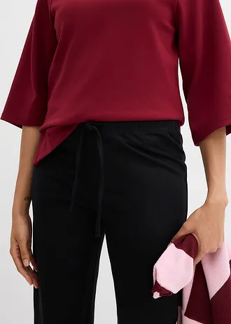 Sweatpants van biologisch katoen • zwart • bonprix online shop