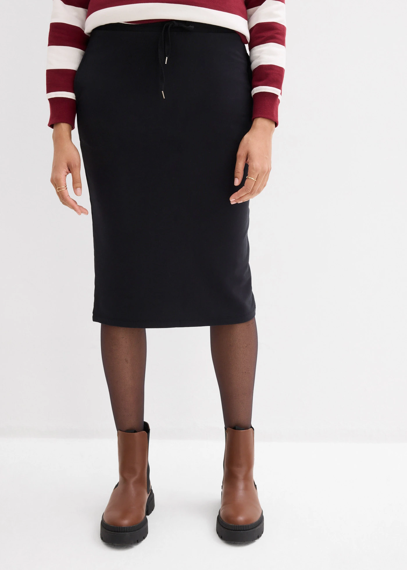 Sweatrok • zwart • bonprix online shop