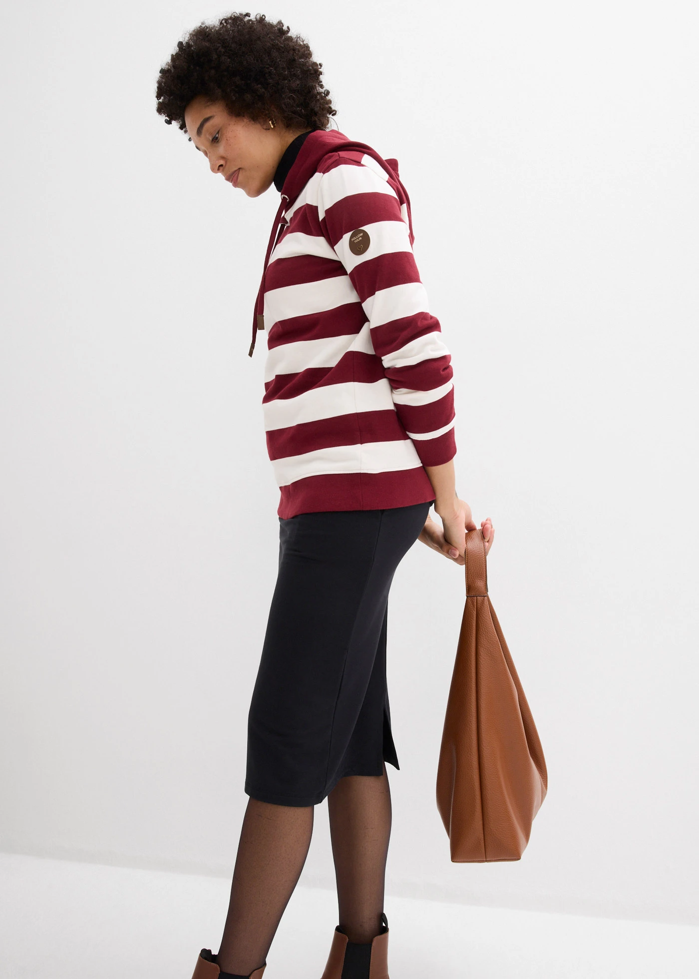 Fustă casual • negru • magazin bonprix