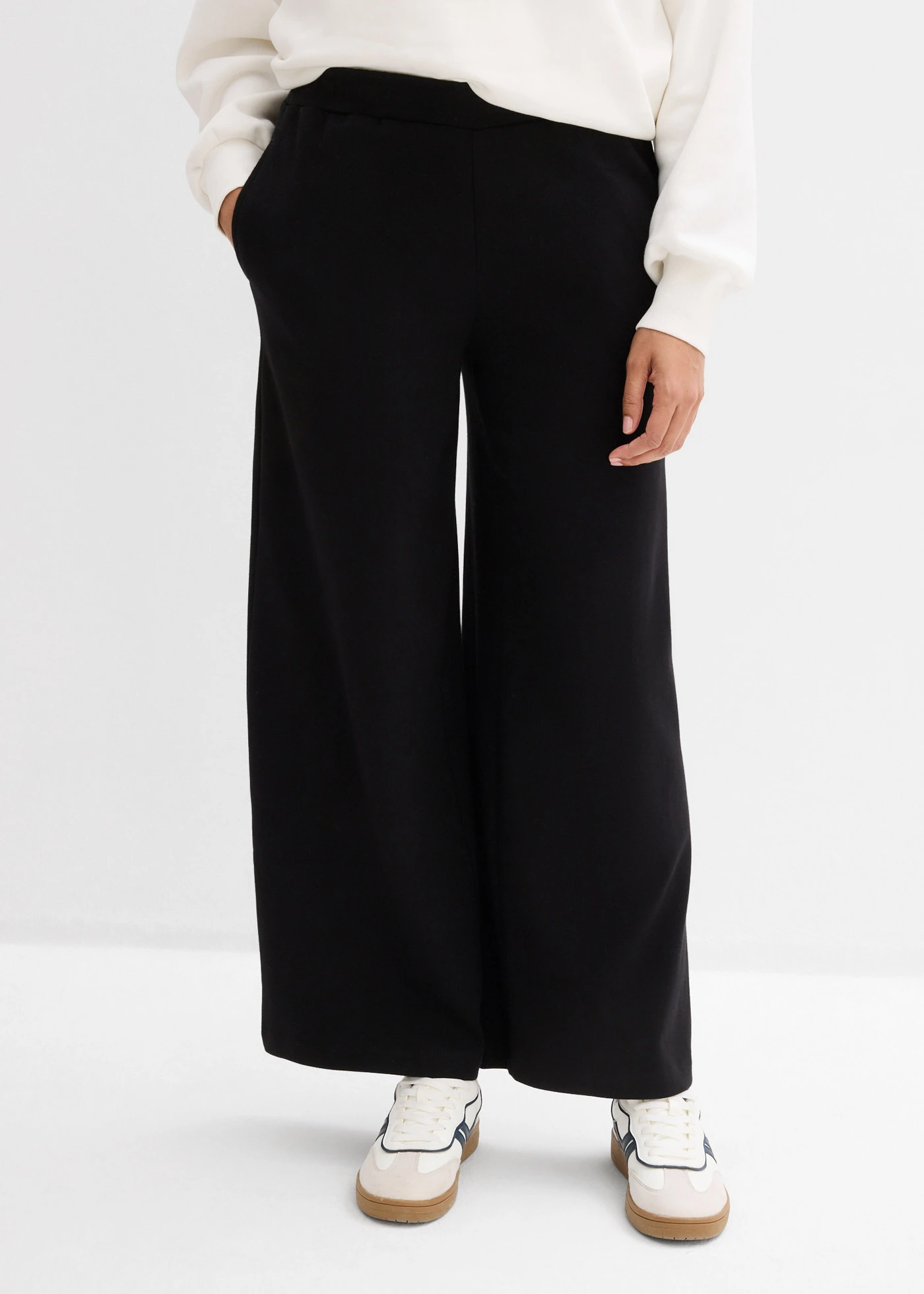 Jupe-culotte 100% coton • noir • Boutique bonprix
