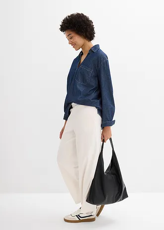 Culotte van puur biologisch katoen, Kleur: parelwit