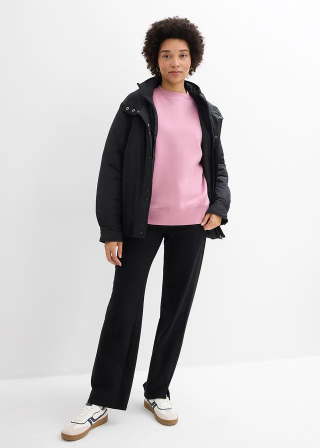 Oversized sweater, Kleur: mauve