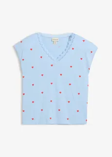 Bluză din bumbac 100% • bleu • magazin bonprix