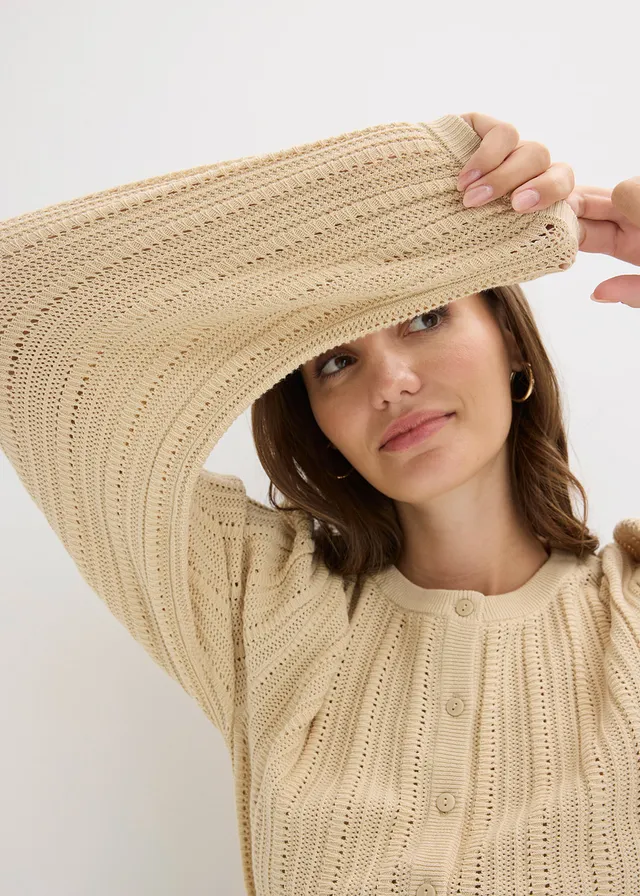 Pull ajouré • sable clair • product-page.page-title-suffix