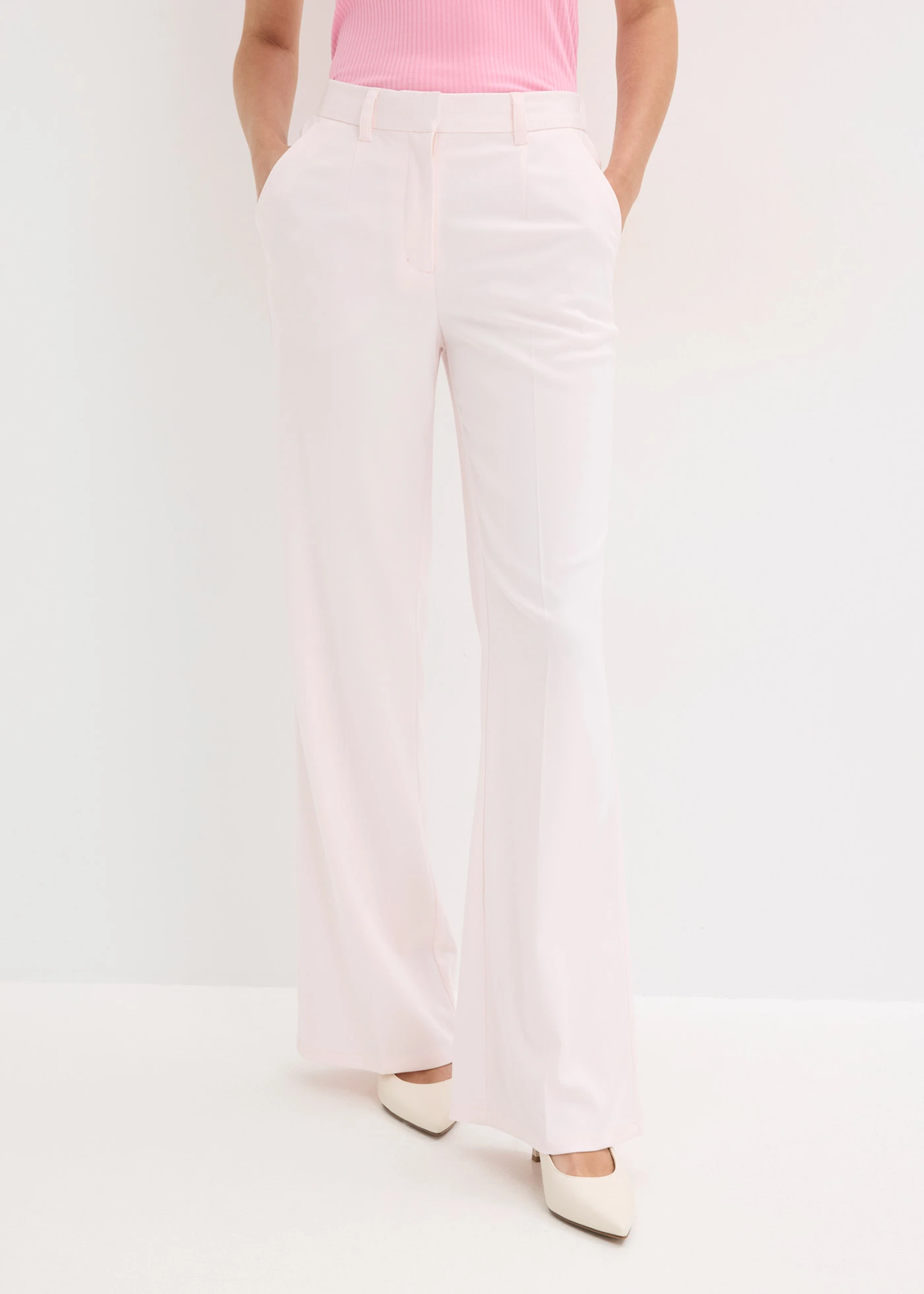 Pantaloni cu talie comodă • roz deschis • magazin bonprix