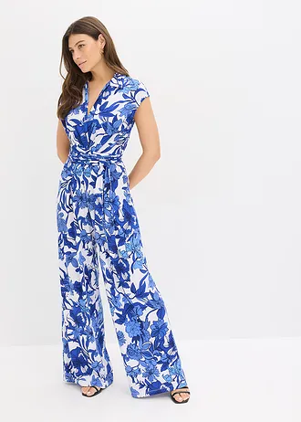 Salopetă din jerse • albastru • magazin bonprix