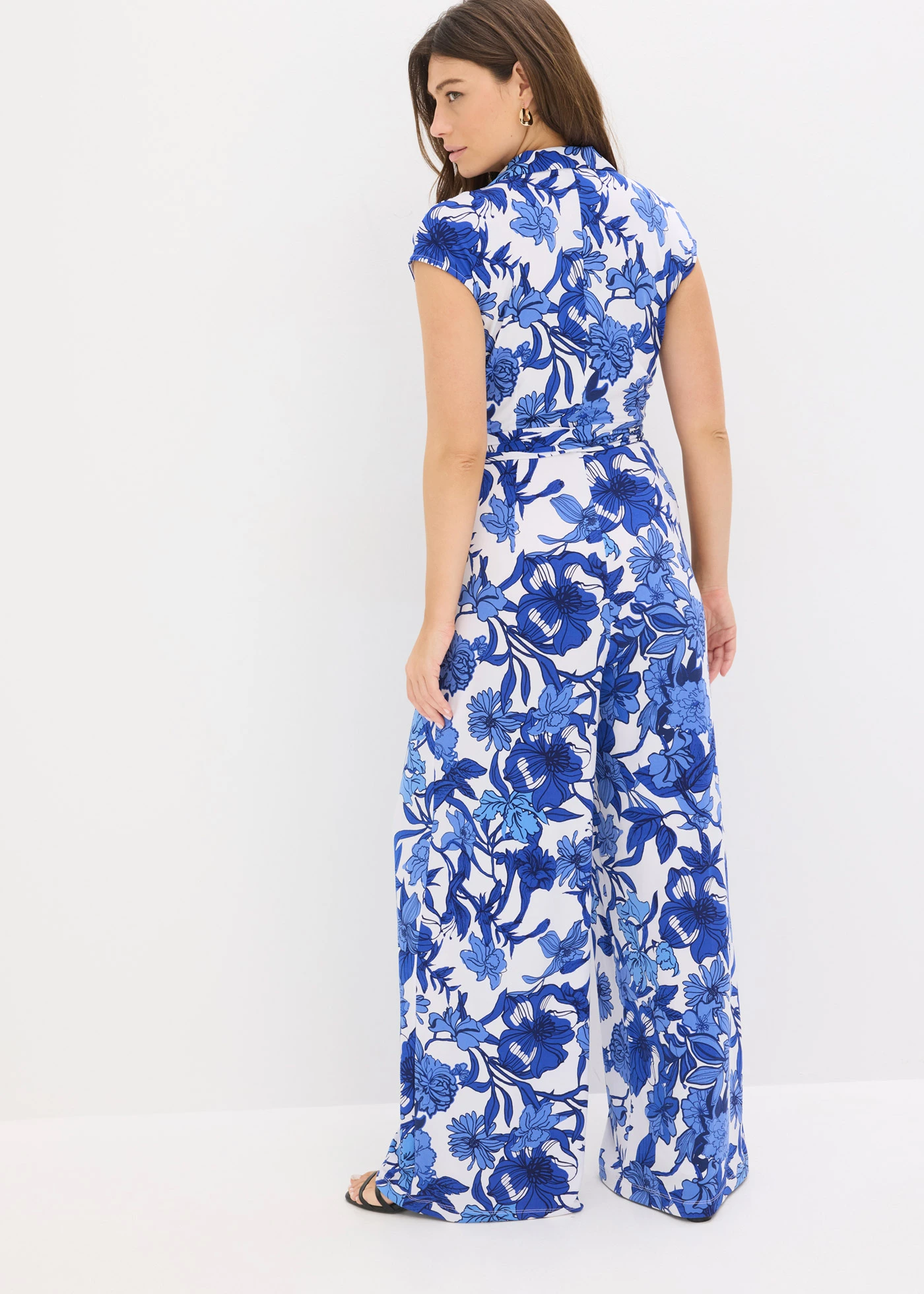 Jersey jumpsuit • blauw • bonprix online shop