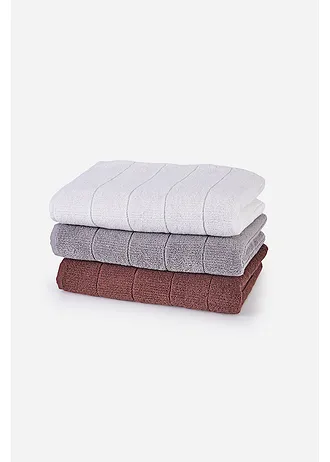 Handdoek van katoen, Kleur: wit