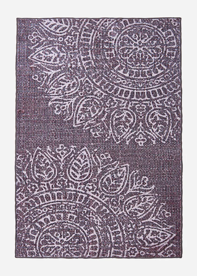 Tapis de bain à motif ethnique • marron imprimé • Boutique bonprix