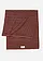 Serviette de toilette en coton, Couleur: marron